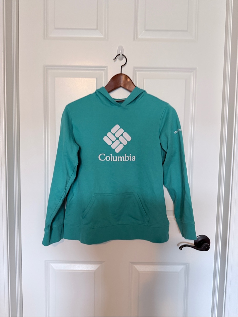 Girls Columbia Teal Pullover Sweatshirt
